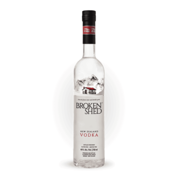 Broken Shed Whey Vodka, handcrafted from New Zealand whey, gluten and GMO-free.