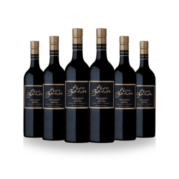 Five Geese Reserve Jon's Block Shiraz 2015: Soft, rich palate with spice, pepper & elegance.