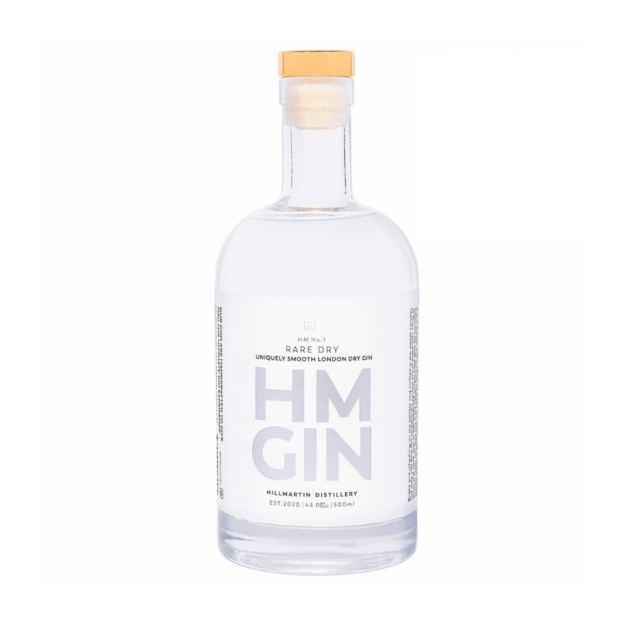 Hillmartin Rare Dry Gin: Artisanal, handcrafted with premium botanicals, smooth finish.