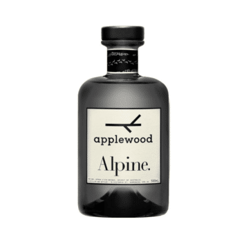 Applewood Alpine Gin: Premium with native citrus, eucalypt freshness, perfect with tonic.