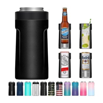 3-in-1 Universal Insulated Can Cooler for 12 Oz Cans